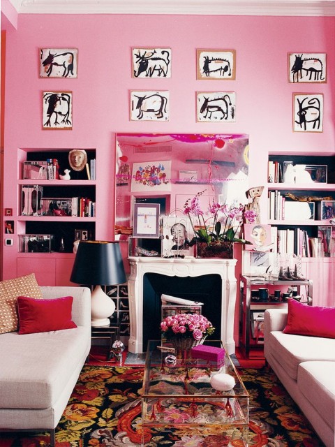 Rózsaszín falak